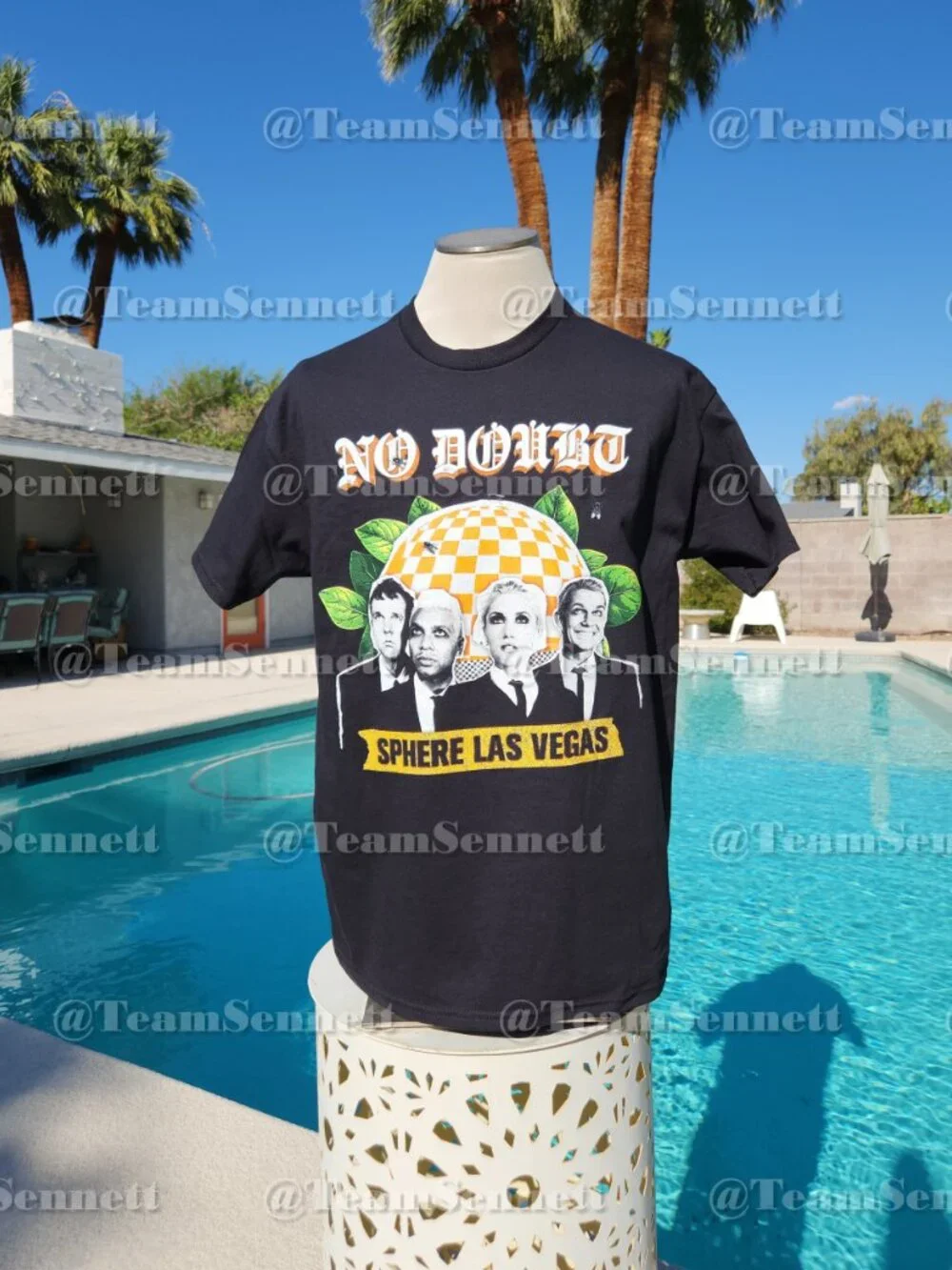 No Doubt Sphere Shirt // Black Short Sleeve // Las Vegas Residency 2026 - Picture 3 of 5